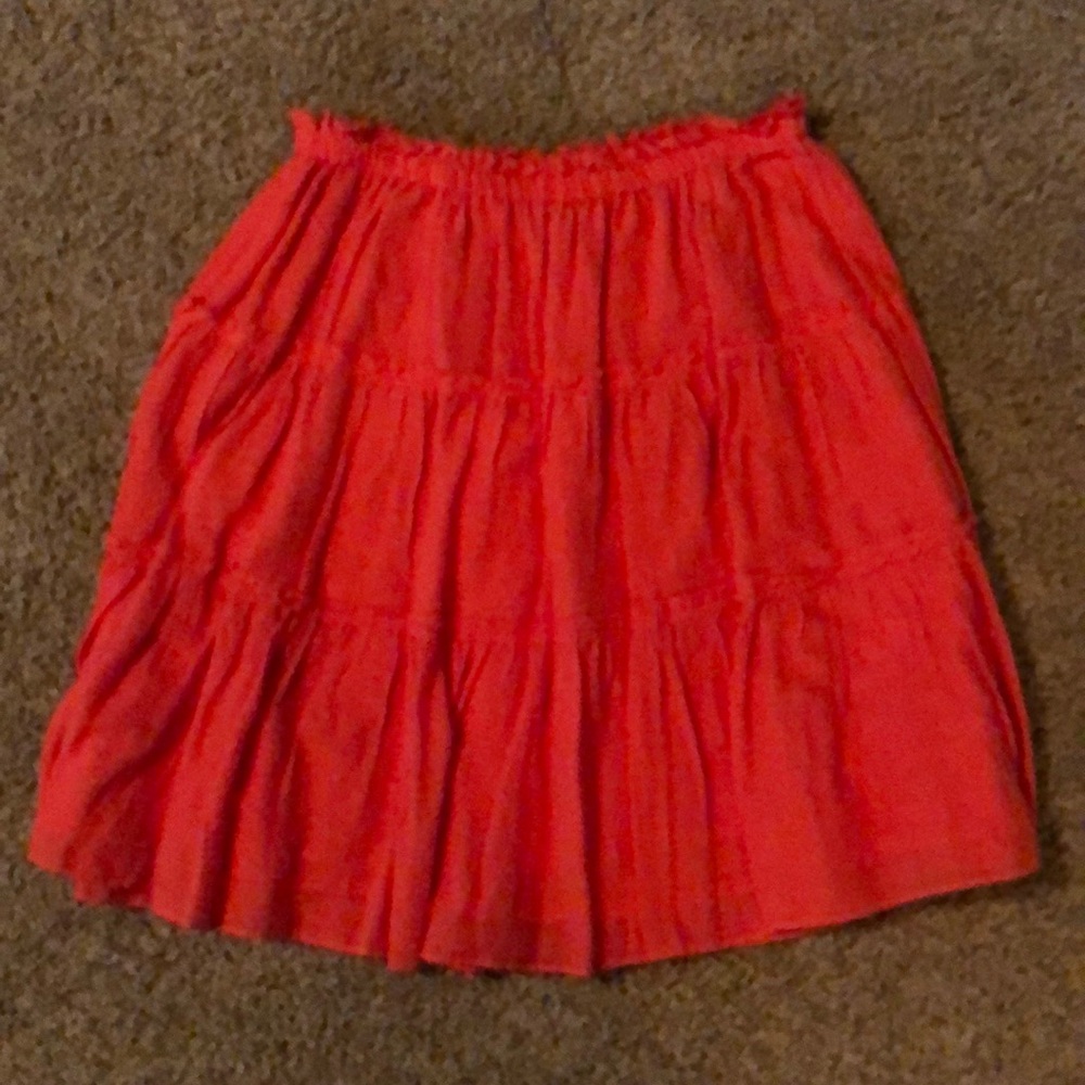 GAP orange skirt